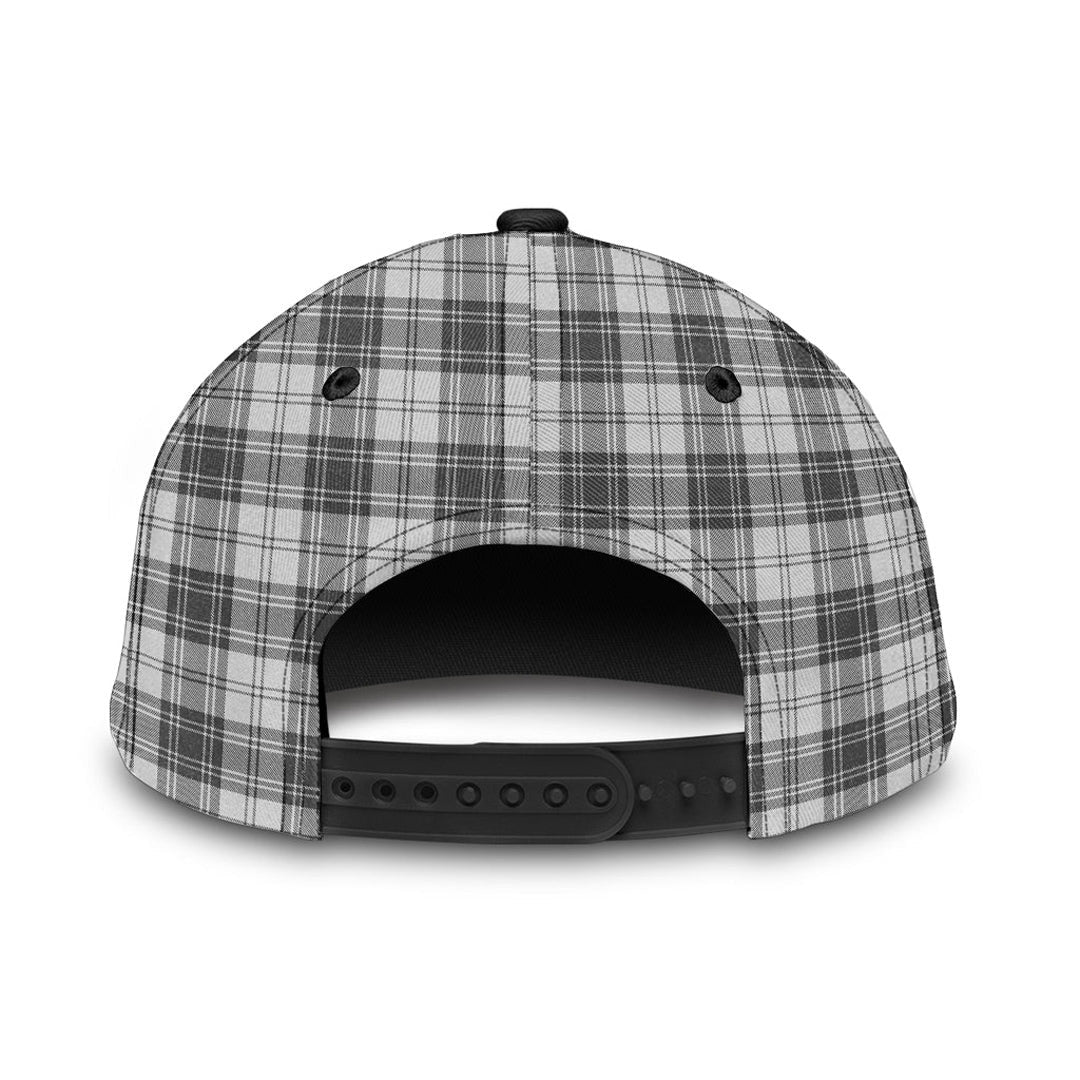 Douglas Grey Modern Tartan Baseball Cap K23 Trucker Hats Custom Hats Gifts For Men & Women