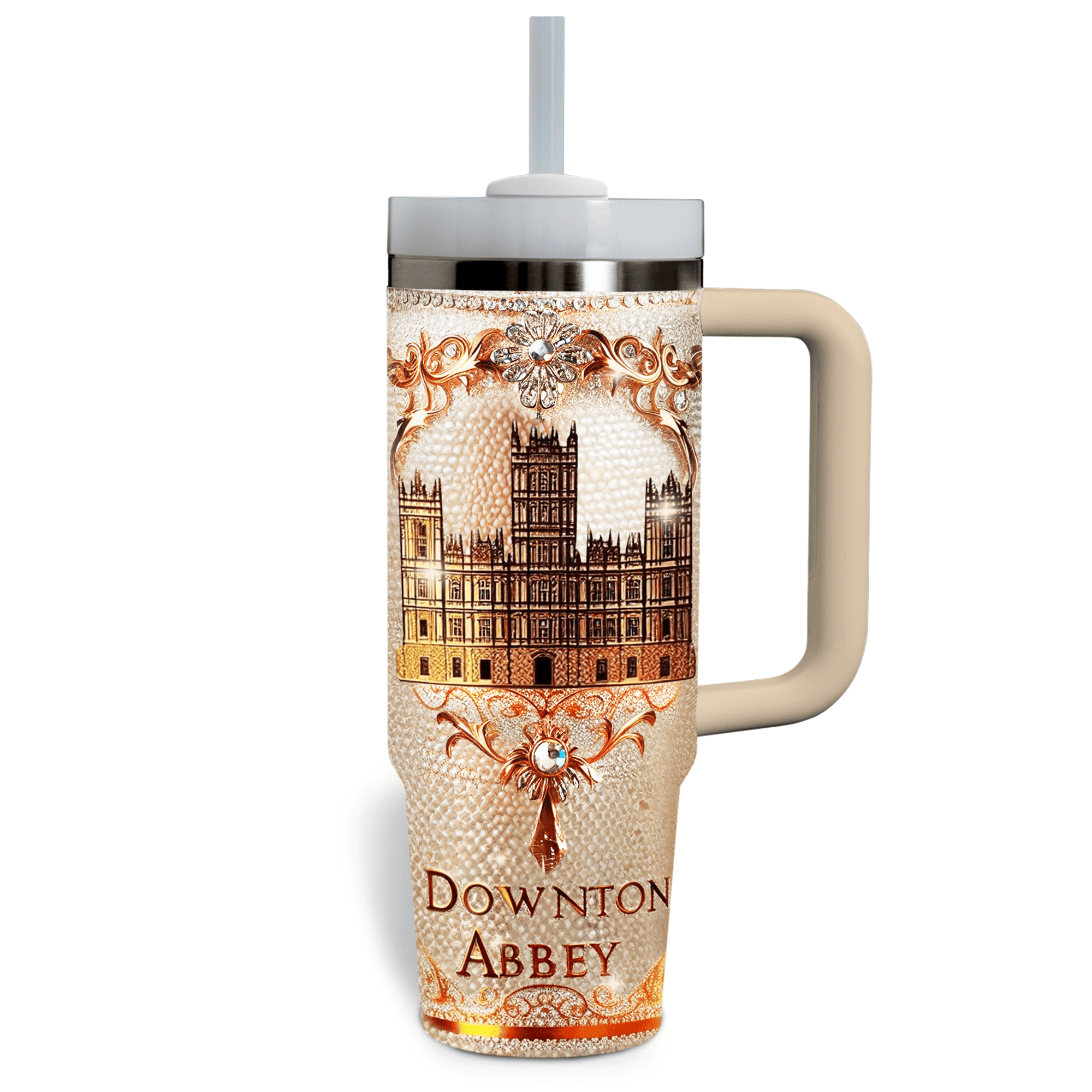 Downton Abbey Movies Custom Stanley Cup 40 oz 30 oz Tumbler With HandleTVC2301527 - Image 3