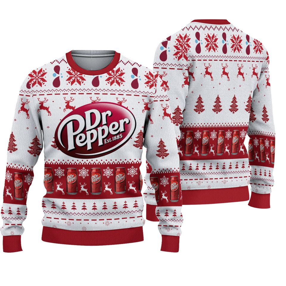Dr Pepper Christmas Sweater