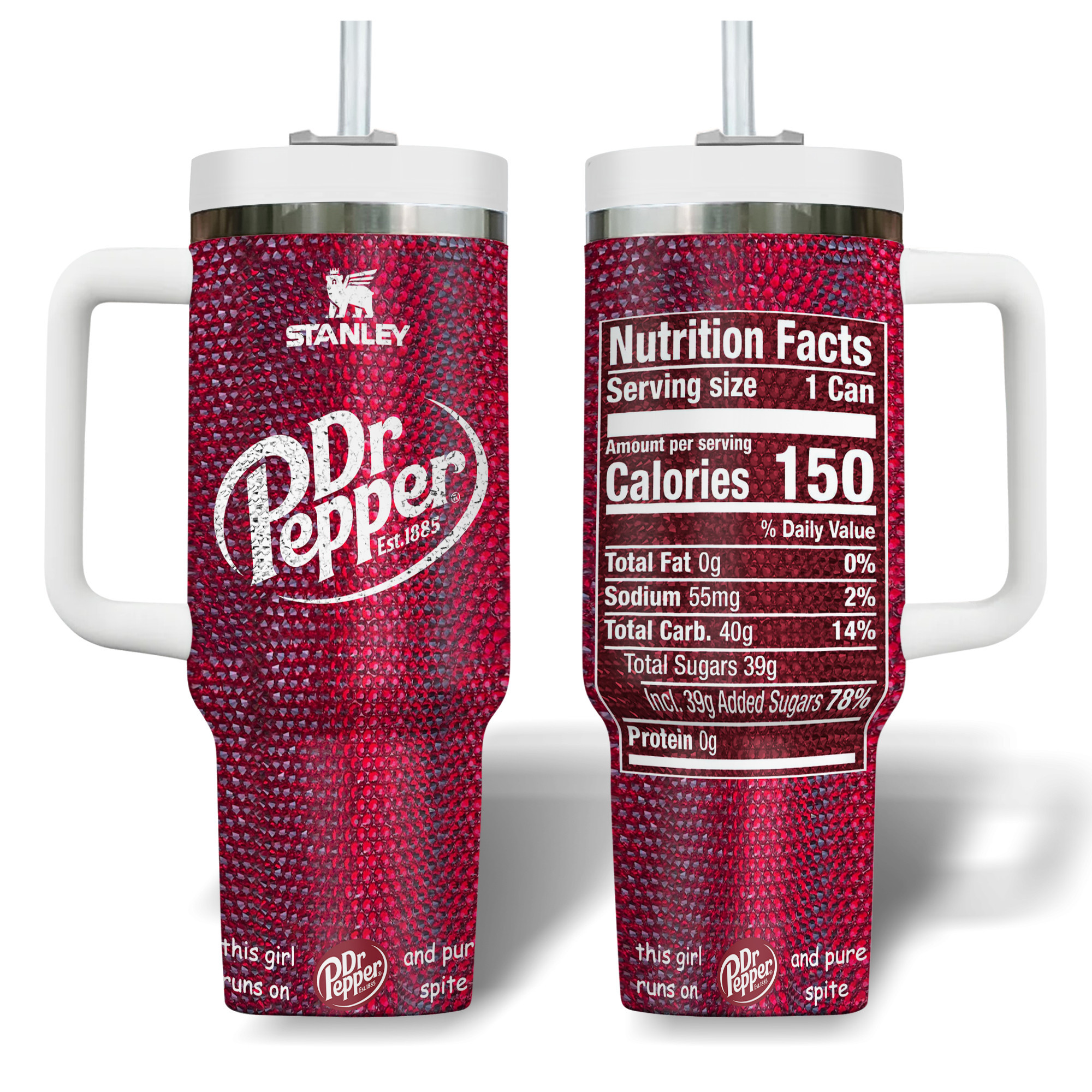 Dr Pepper Drinks Custom Stanley Cup 40 oz 30 oz Tumbler With HandleTVC2301341 - Image 3