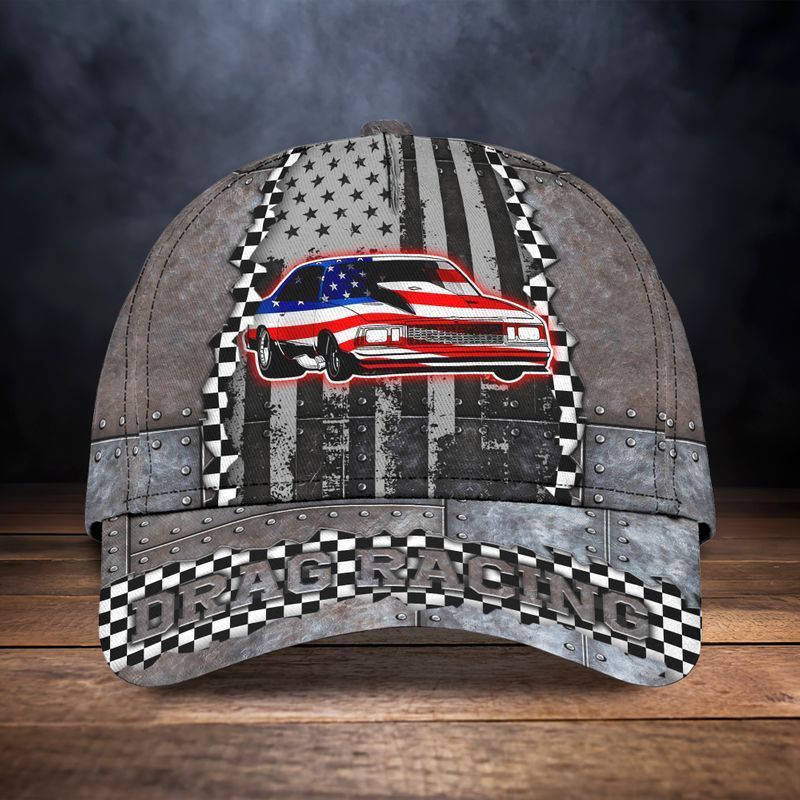 Drag Racing Fashionable Trucker Hats Custom Hats Gifts For Men & Women