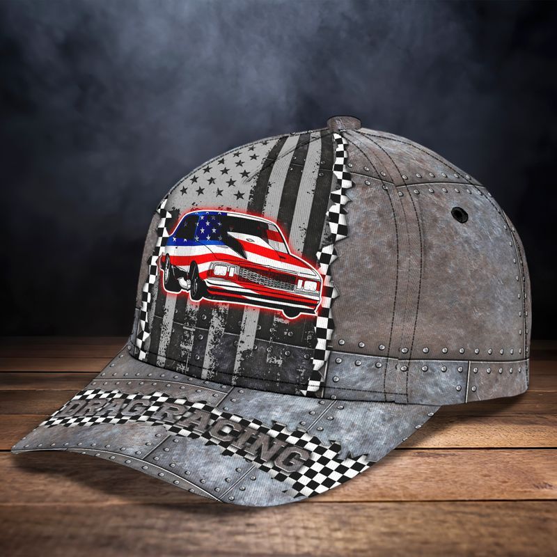 Drag Racing Fashionable Trucker Hats Custom Hats Gifts For Men & Women