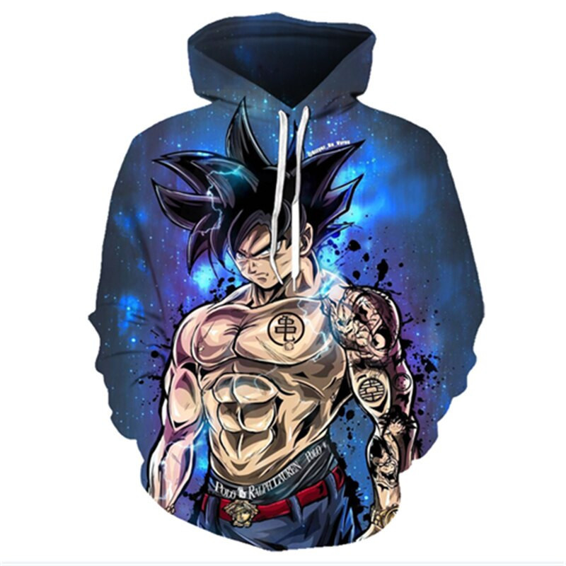 Dragon Ball 3D All Over Print Hoodie, Zip Hoodie