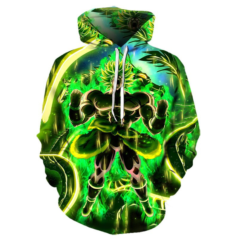 Dragon Ball 3D All Over Print Hoodie, Zip Hoodie