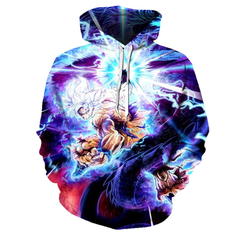 Dragon Ball 3D All Over Print Hoodie, Zip Hoodie
