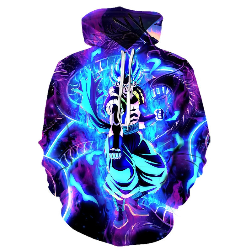 Dragon Ball 3D All Over Print Hoodie, Zip Hoodie