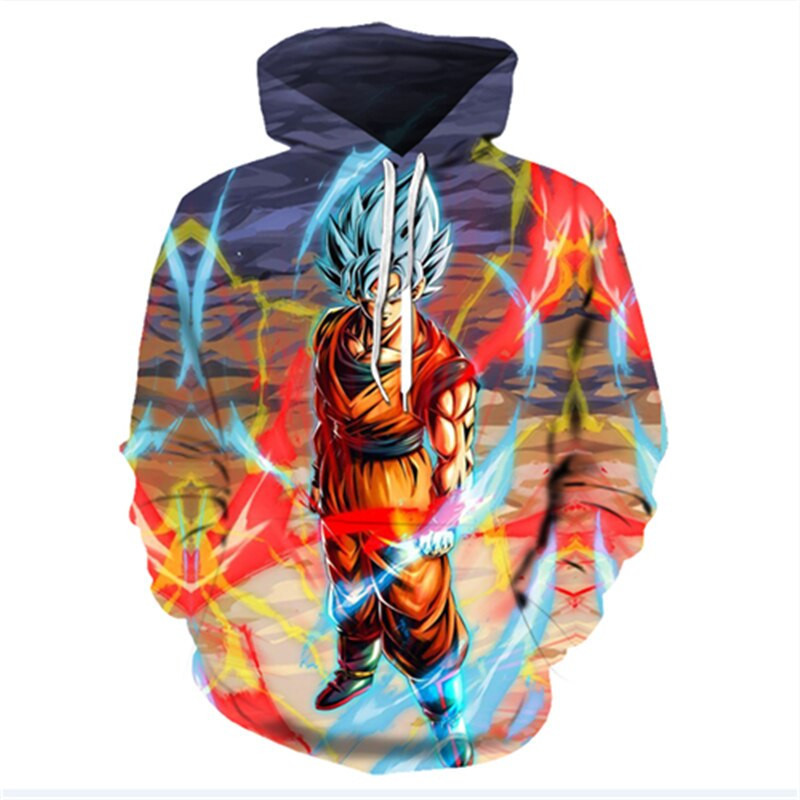Dragon Ball 3D All Over Print Hoodie, Zip Hoodie