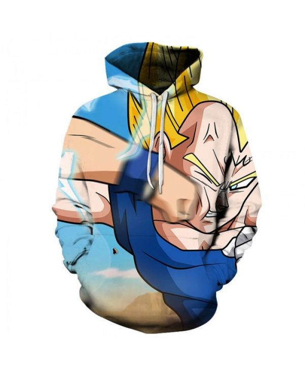 Dragon Ball 3D All Over Print Hoodie, Zip Hoodie