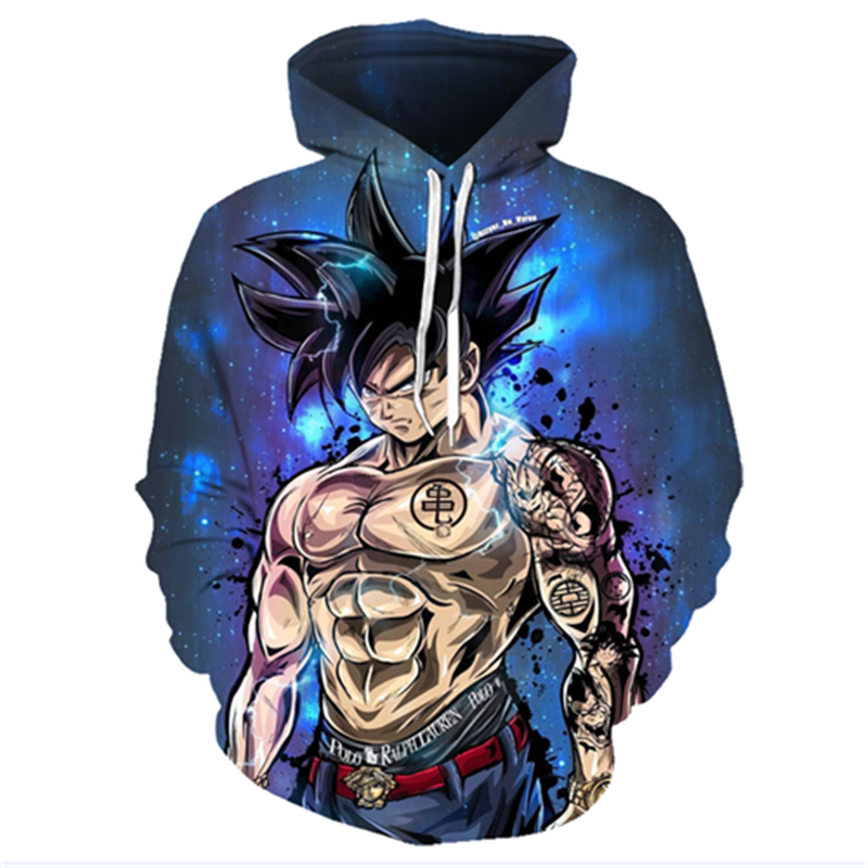 Dragon Ball 3D All Over Print Hoodie, Zip Hoodie