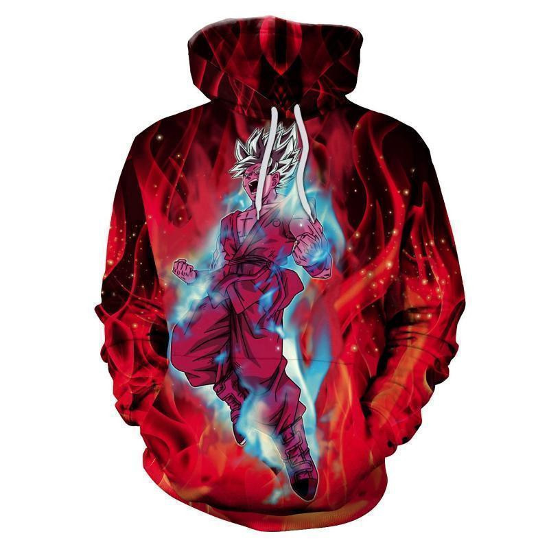 Dragon Ball 3D All Over Print Hoodie, Zip Hoodie