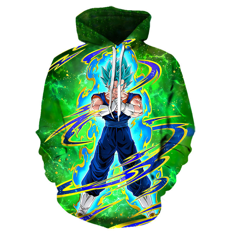 Dragon Ball 3D All Over Print Hoodie, Zip Hoodie