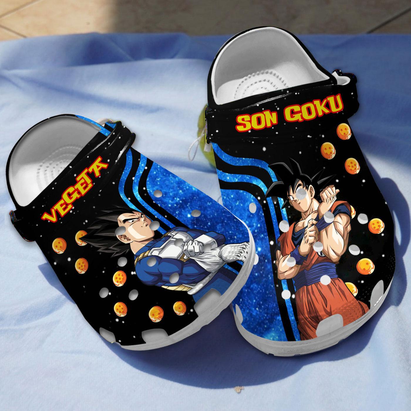 Dragon Ball Anime Crocs Crocband Clogs Shoes Comfortable For Men Women and Kids