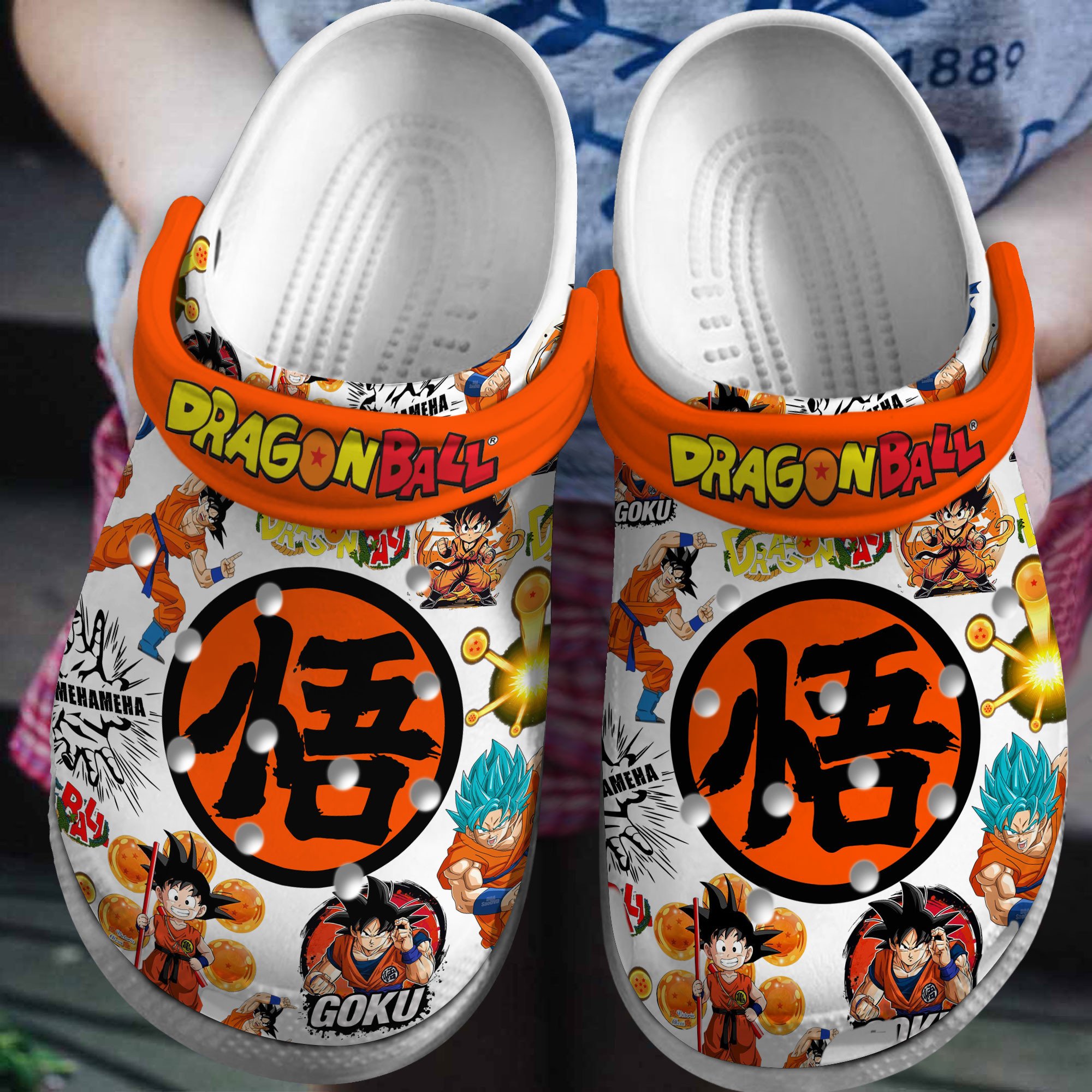 Dragon Ball Anime Crocs Crocband Clogs Shoes Comfortable For Men Women and Kids