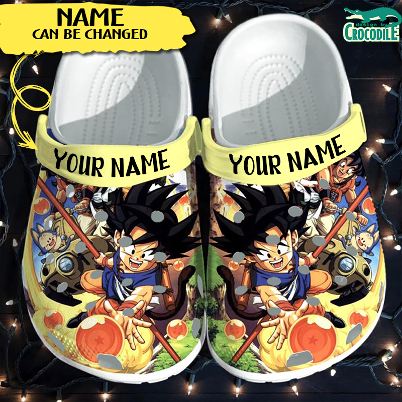 Dragon Ball Anime Crocs Crocband Clogs Shoes Comfortable For Men Women and Kids