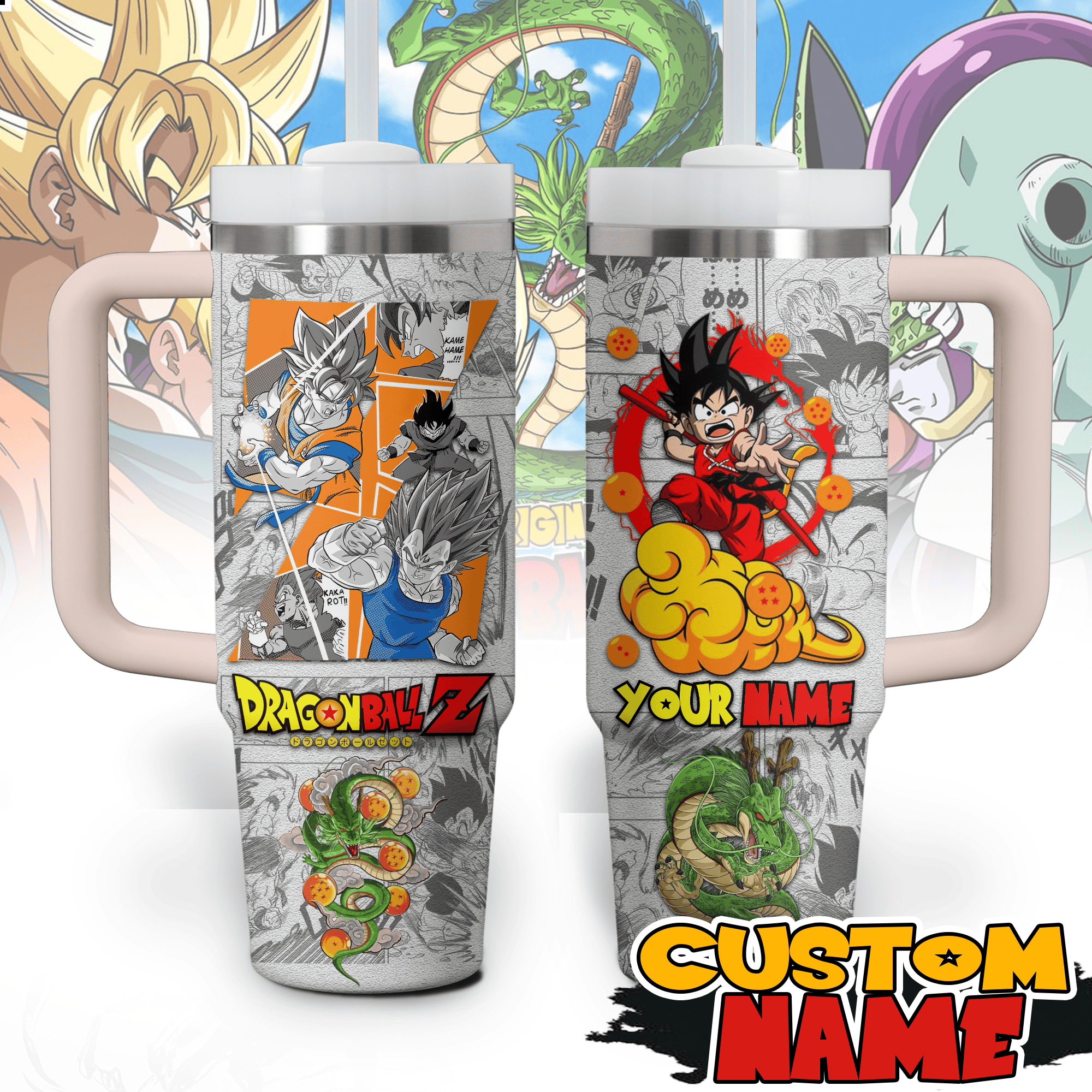 Dragon Ball Anime Custom Stanley Cup 40 oz 30 oz Tumbler With HandleTVC2301522
