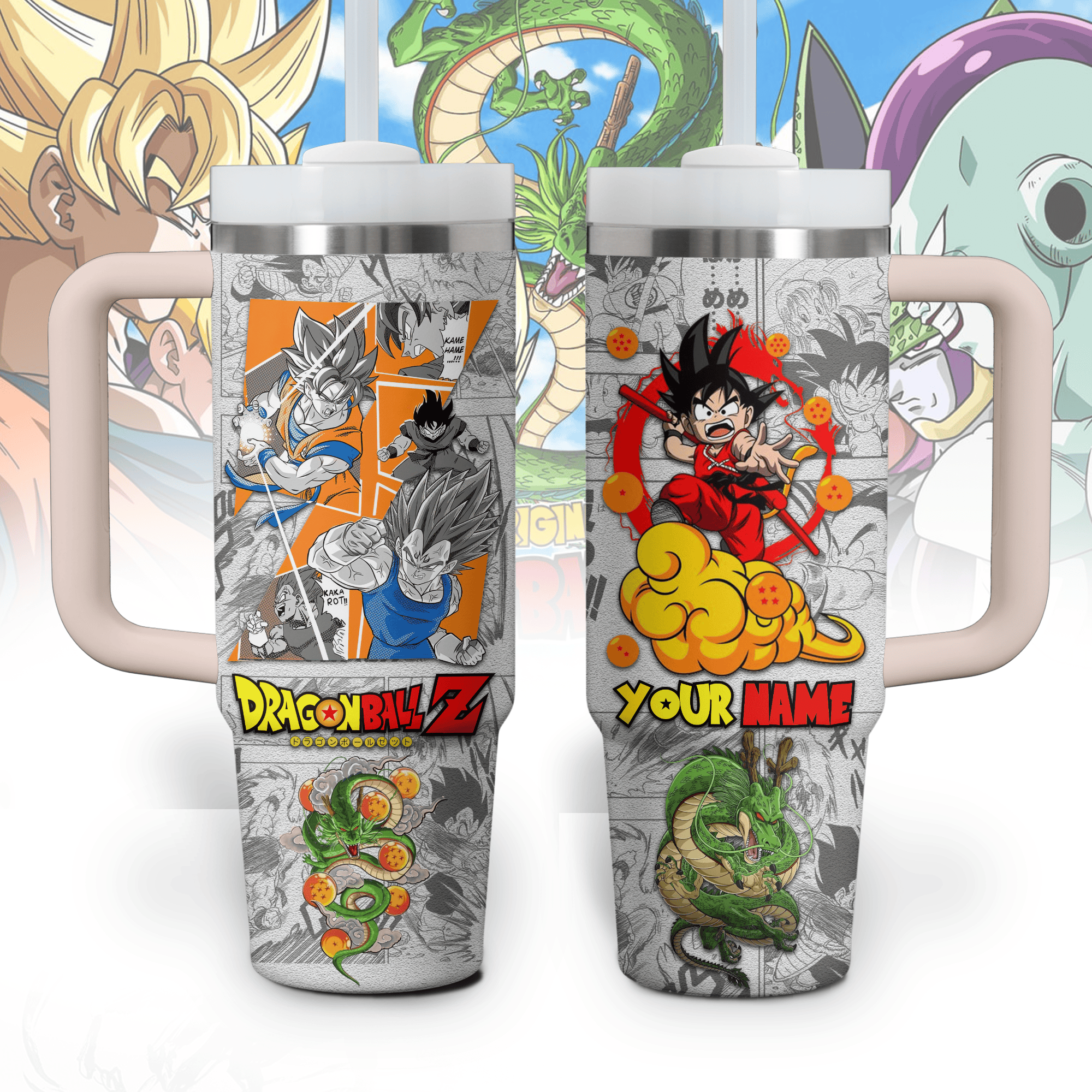 Dragon Ball Anime Custom Stanley Cup 40 oz 30 oz Tumbler With HandleTVC2301522 - Image 3