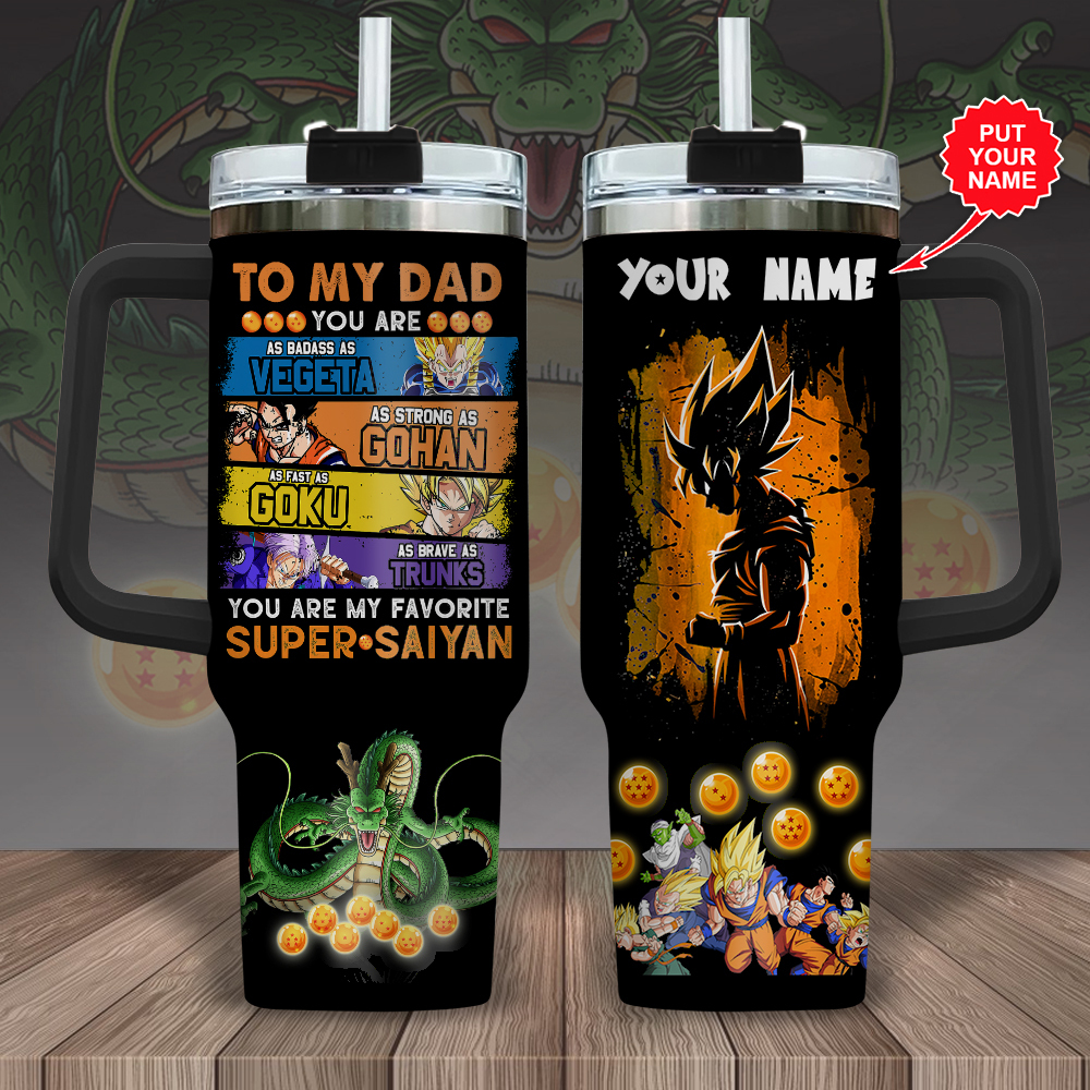 Dragon Ball Anime Custom Stanley Cup 40 oz 30 oz Tumbler With HandleTVC2301713