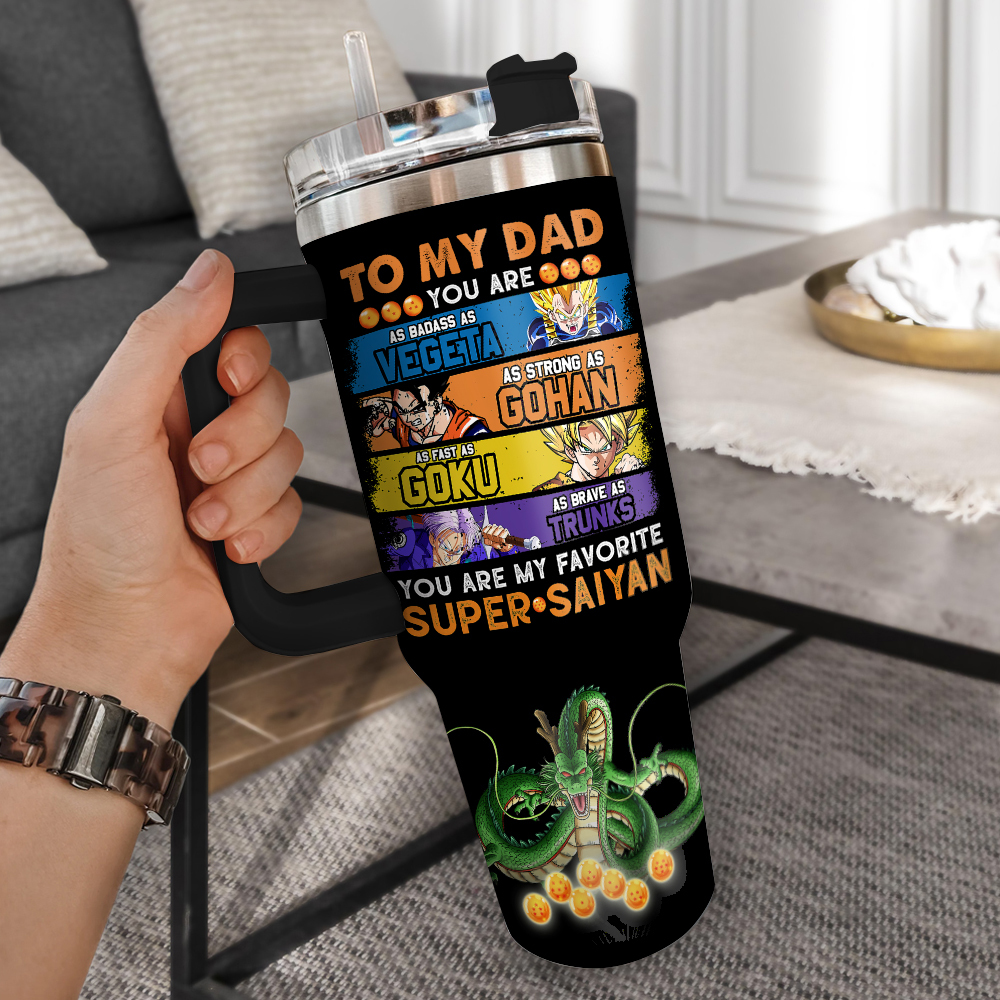 Dragon Ball Anime Custom Stanley Cup 40 oz 30 oz Tumbler With HandleTVC2301713 - Image 2