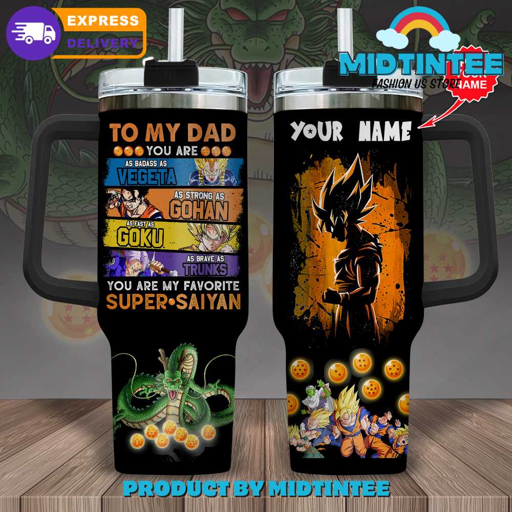 Dragon Ball Cartoon Custom Stanley Cup 40 oz 30 oz Tumbler With HandleTVC2301905