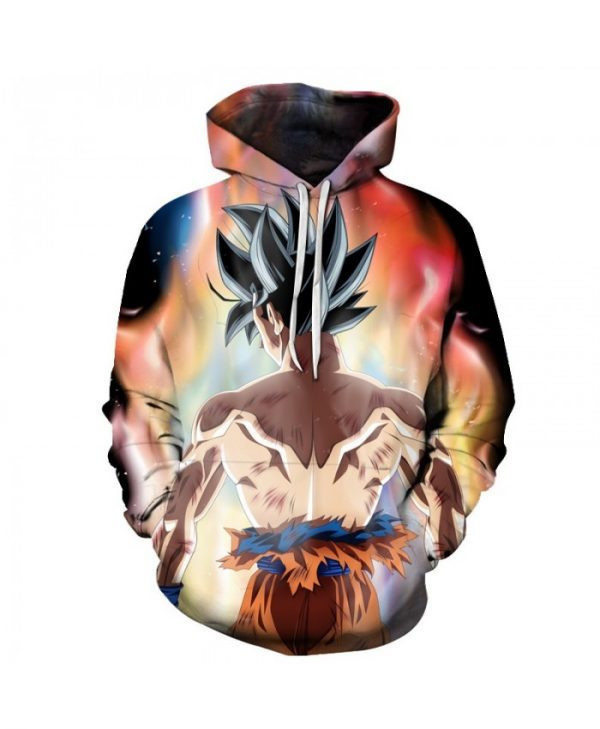 Dragon Ball Goku Anime 3D All Over Print Hoodie, Zip Hoodie