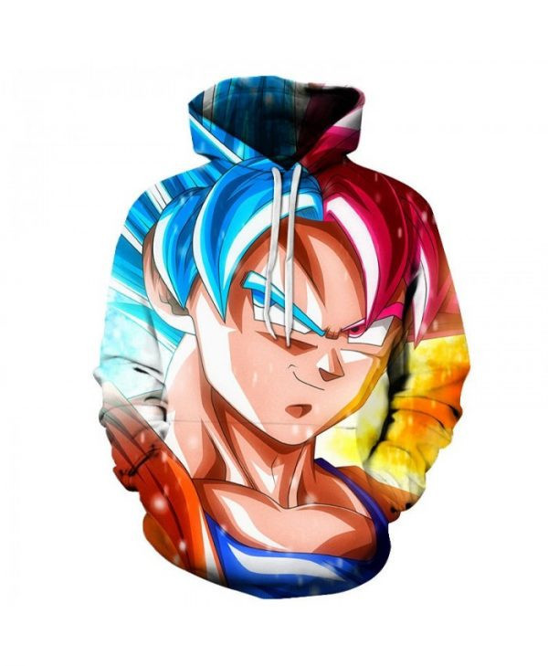 Dragon Ball Proud Eyes 3D All Over Print Hoodie, Zip Hoodie