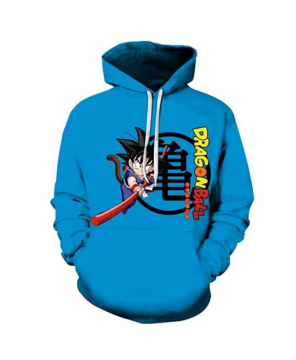 Dragon Ball S Adult Anime Harajuku 3D All Over Print Hoodie, Zip Hoodie