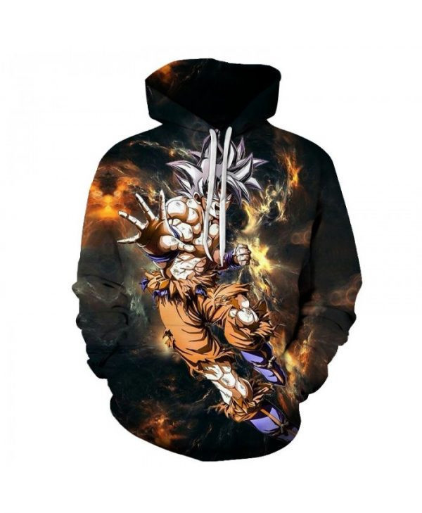 Dragon Ball S Anime Goku Saiyan 3D All Over Print Hoodie, Zip Hoodie