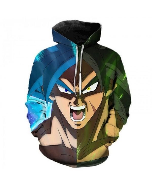 Dragon Ball Super Cartoon 3D All Over Print Hoodie, Zip Hoodie