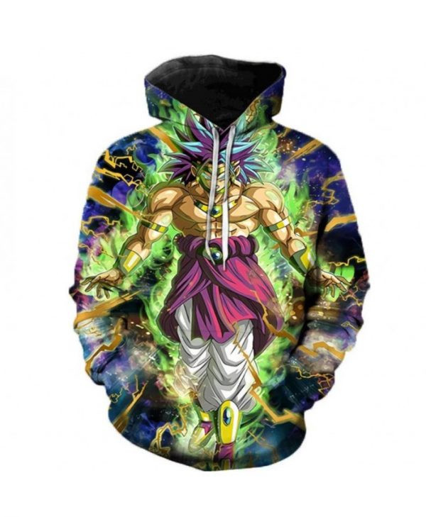 Dragon Ball Super Cartoon Dragon Ball Super Broly 3D All Over Print Hoodie, Zip Hoodie