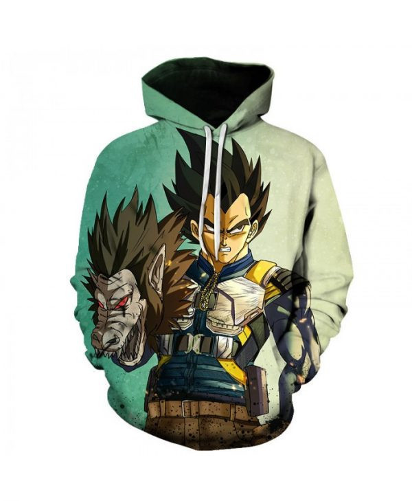 Dragon Ball Super Long Design 3D All Over Print Hoodie, Zip Hoodie