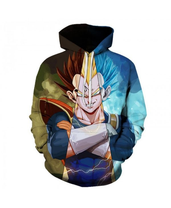 Dragon Ball Super Long Design D 3D All Over Print Hoodie, Zip Hoodie