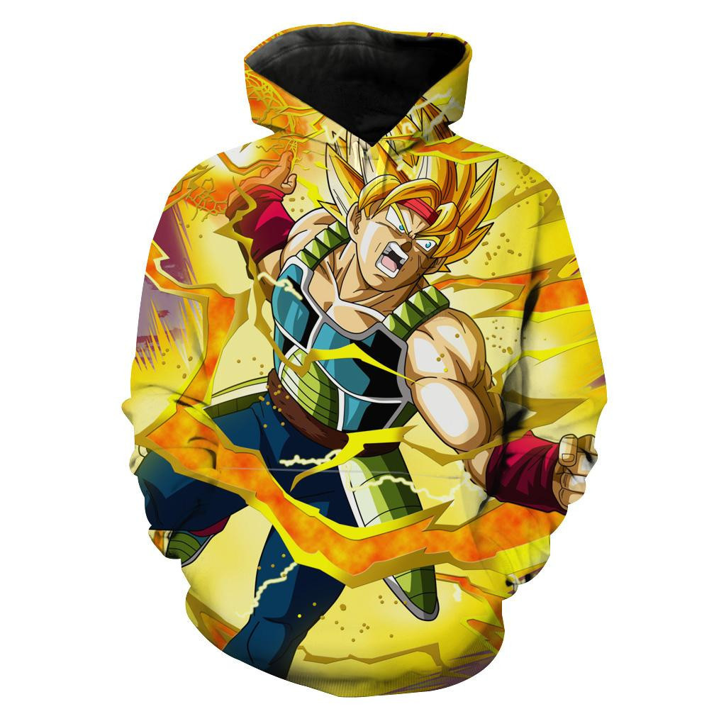 Dragon Ball Super Saiyan Bardock 3D All Over Print Hoodie, Zip Hoodie