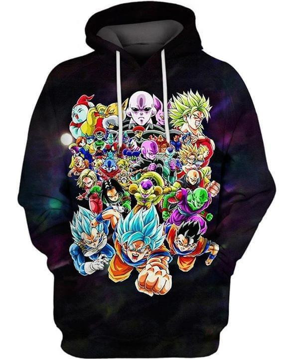 Dragon Ball Super Tournament Of Power Super Saiyan 3D All Over Print Hoodie, Zip Hoodie