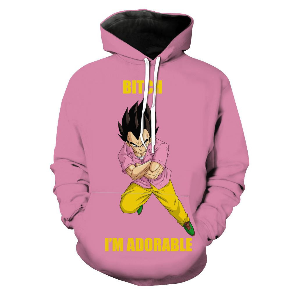 Dragon Ball Tfs Vegeta Im Adorable 3D All Over Print Hoodie, Zip Hoodie