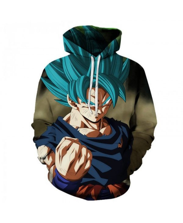 Dragon Ball Violent Fist 3D All Over Print Hoodie, Zip Hoodie