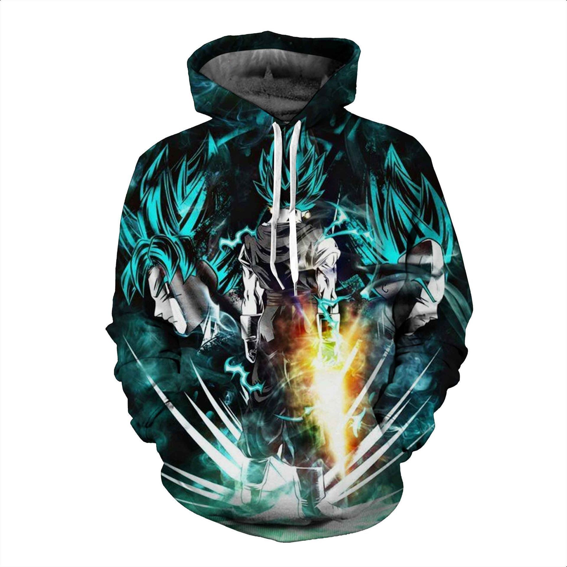 Dragon Ball Z Black Goku And Vegata 3D All Over Print Hoodie, Zip Hoodie