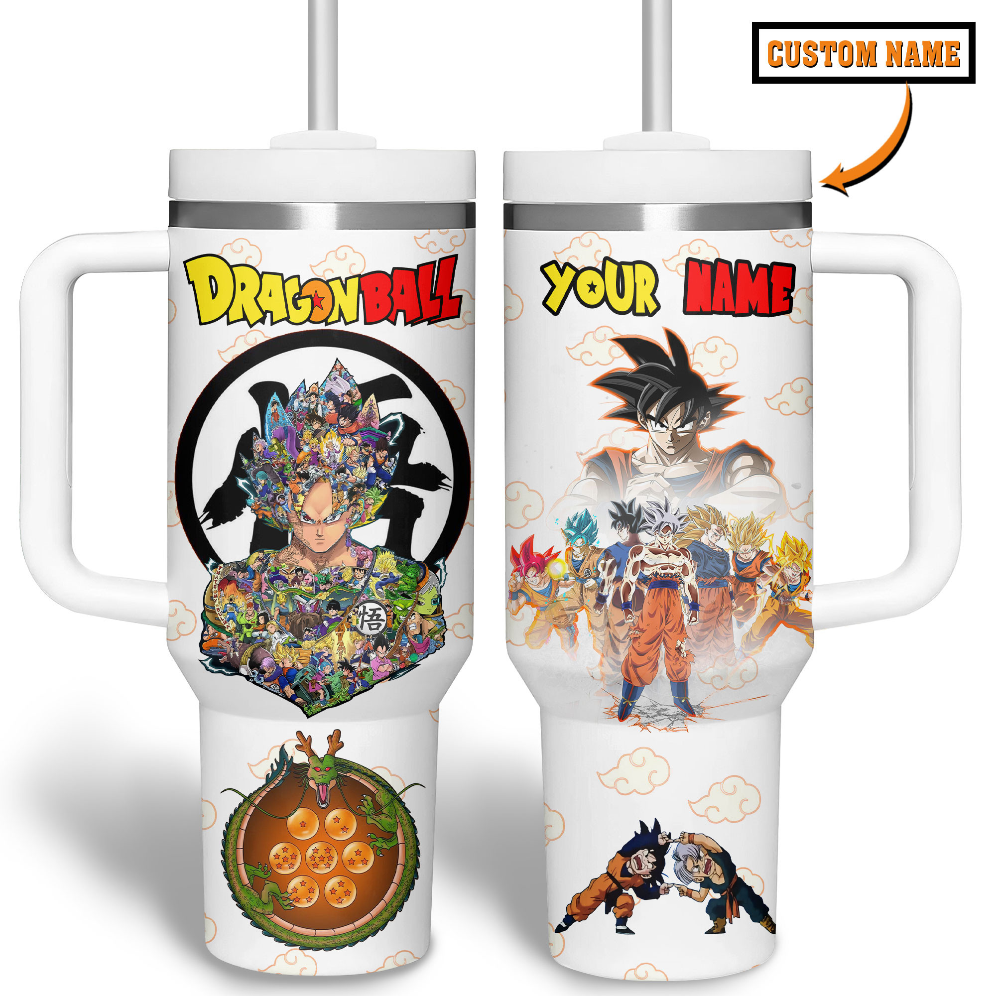 Dragon Ball Z Cartoon Custom Stanley Cup 40 oz 30 oz Tumbler With HandleTVC2301403