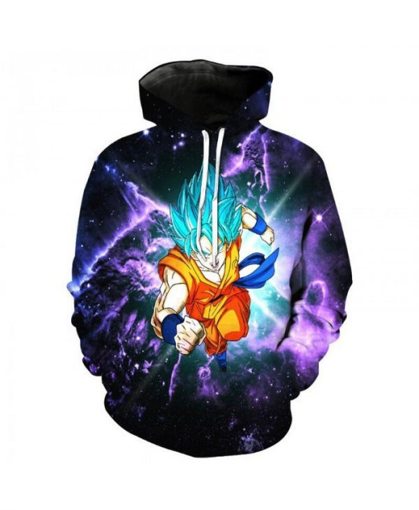 Dragon Ball Z Cosplay Vegeta Goku Anime Funny And A 3D All Over Print Hoodie, Zip Hoodie