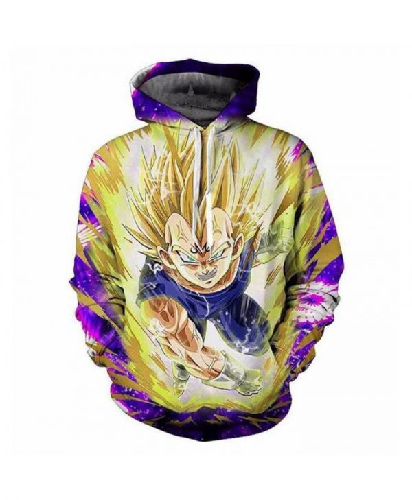 Dragon Ball Z Costume Cosplay Son Goku Vegeta 3D All Over Print Hoodie, Zip Hoodie