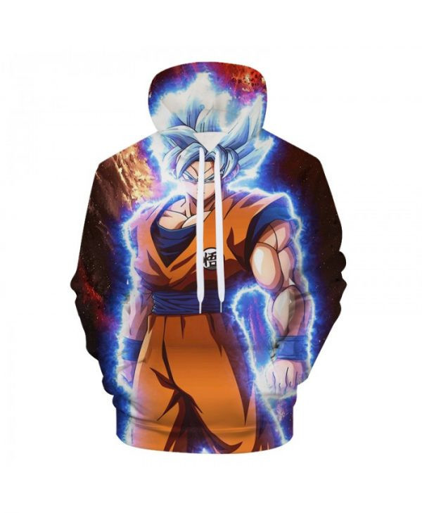 Dragon Ball Z Full Harajuku Tops Hipster 3D All Over Print Hoodie, Zip Hoodie