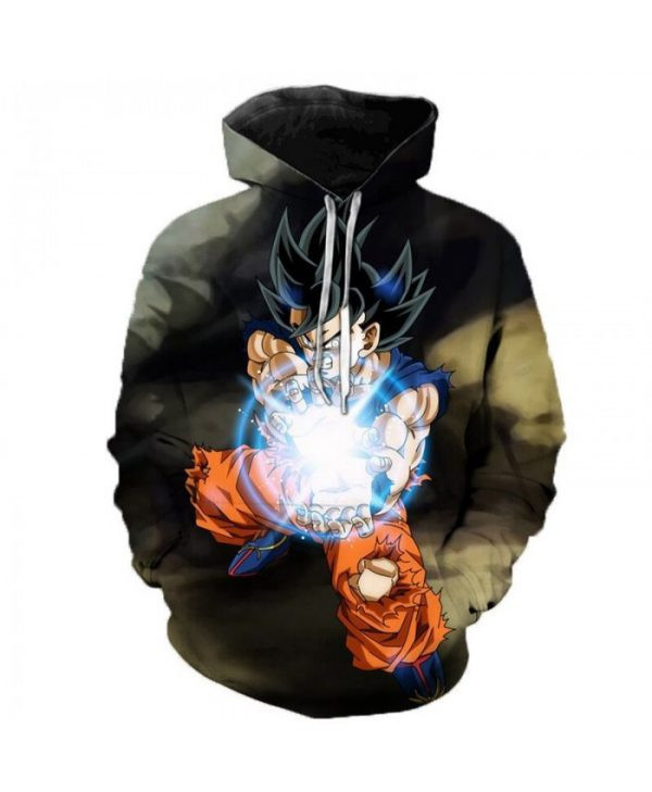 Dragon Ball Z Goku 3D All Over Print Hoodie, Zip Hoodie