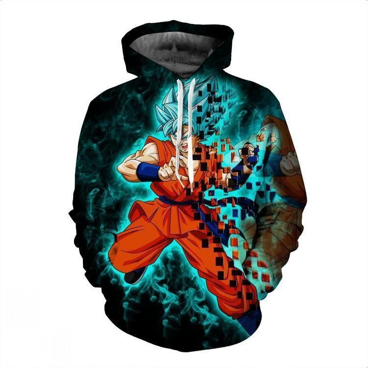 Dragon Ball Z Goku 3D All Over Print Hoodie, Zip Hoodie