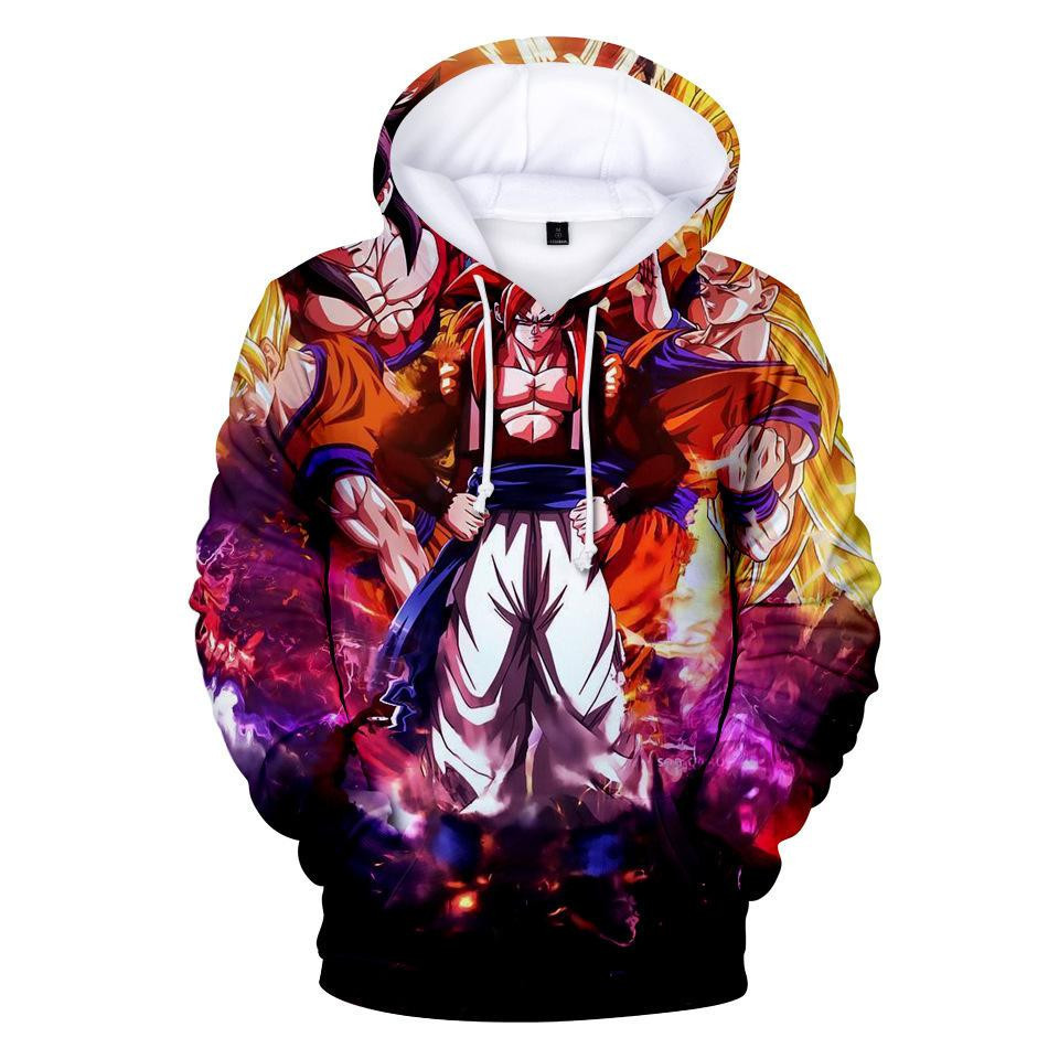 Dragon Ball Z Goku Super Saiyan Blue Awesome 3D All Over Print Hoodie, Zip Hoodie