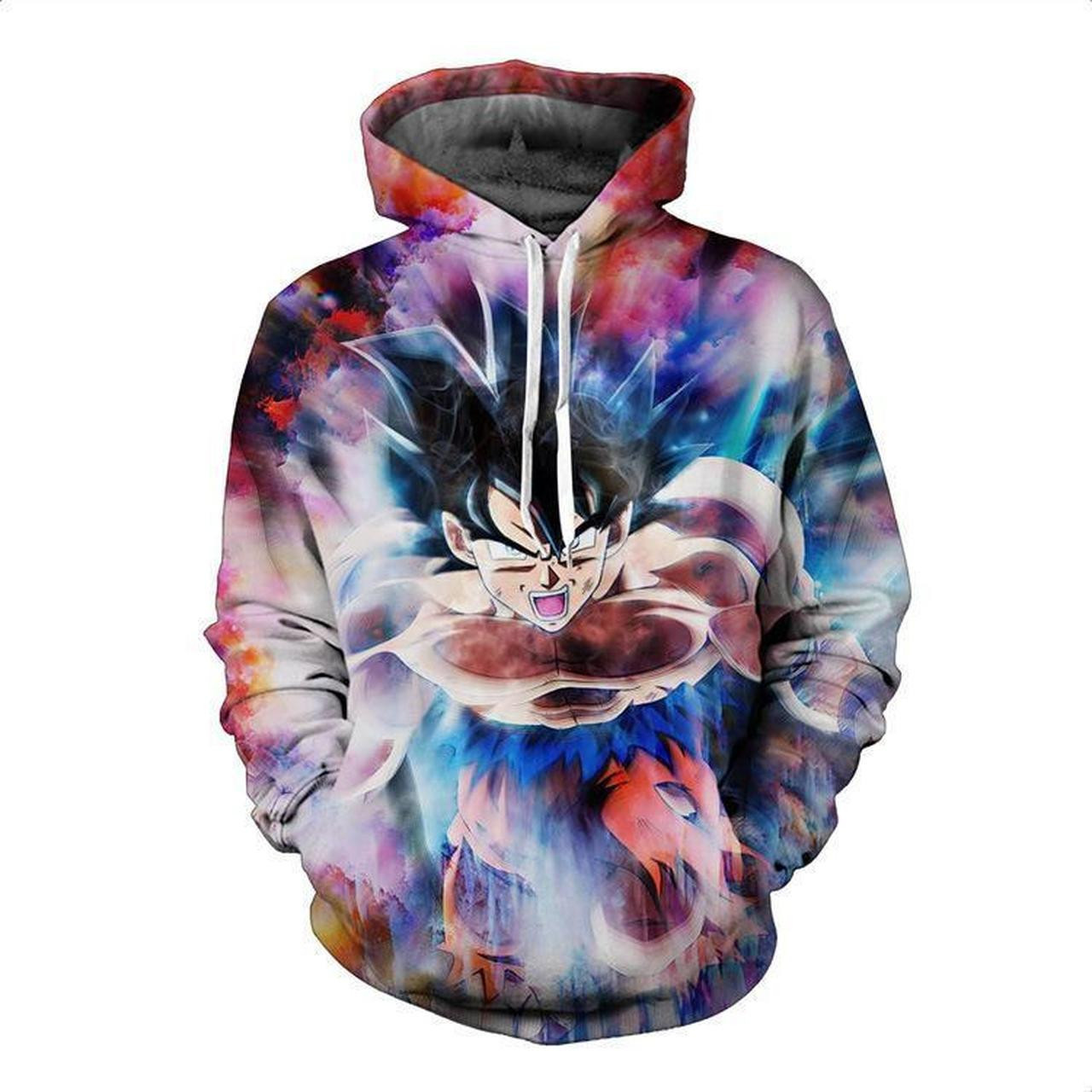 Dragon Ball Z Super Goku 3D All Over Print Hoodie, Zip Hoodie