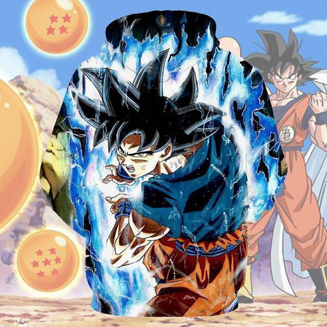 Dragon Ball Z Super Goku 3D All Over Print Hoodie, Zip Hoodie