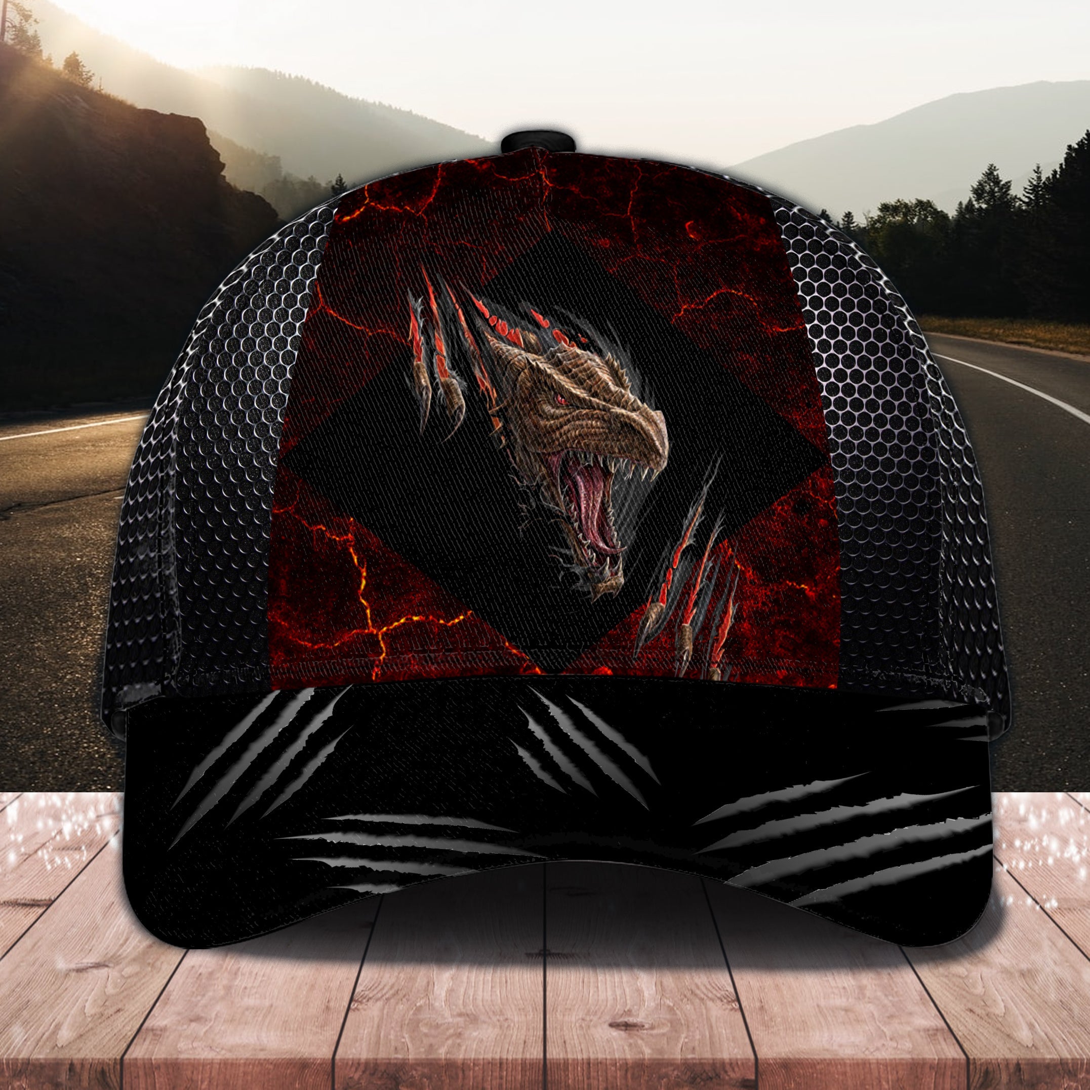 Dragon Classic Cap, Gift for Dragon Lovers Trucker Hats Custom Hats Gifts For Men & Women