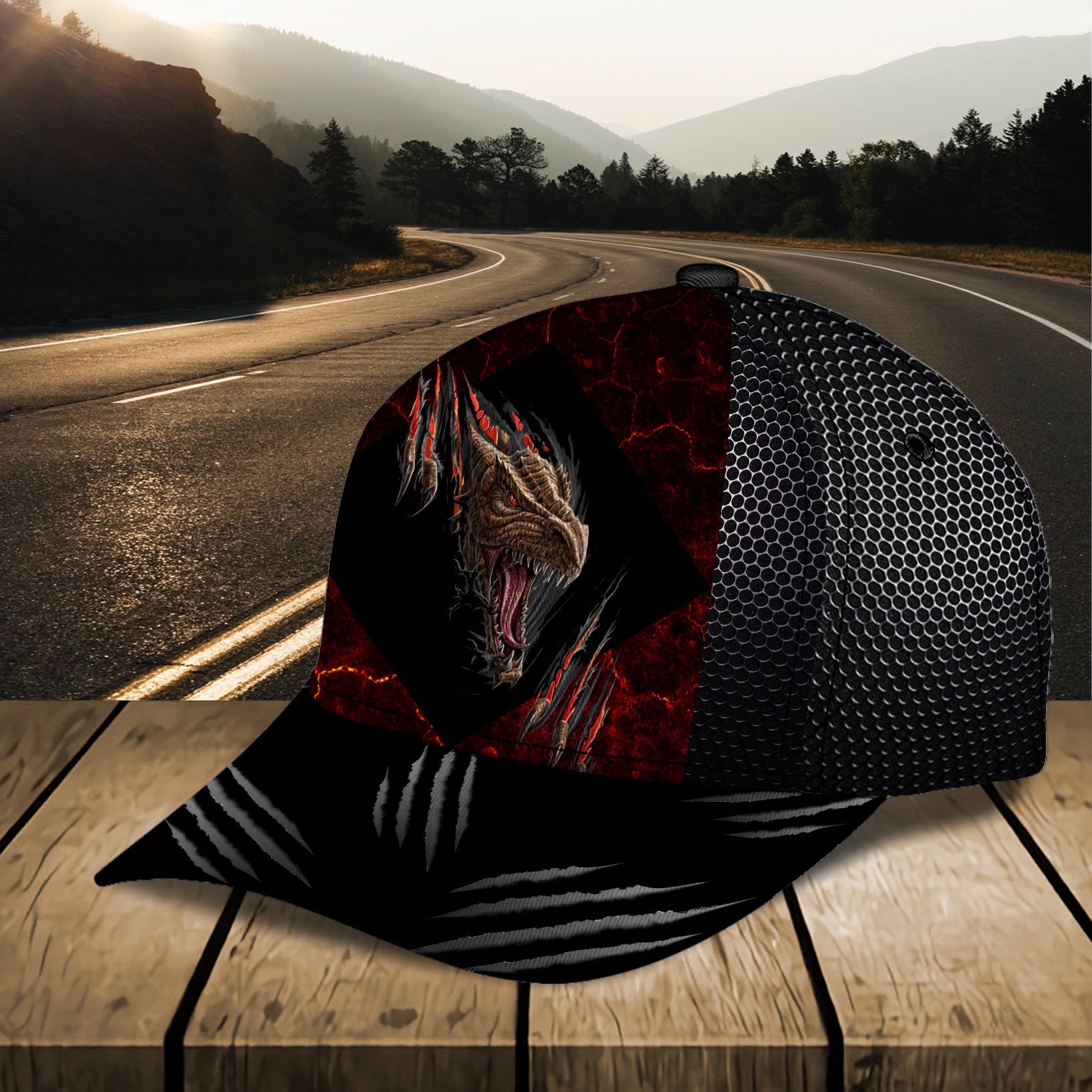 Dragon Classic Cap, Gift for Dragon Lovers Trucker Hats Custom Hats Gifts For Men & Women