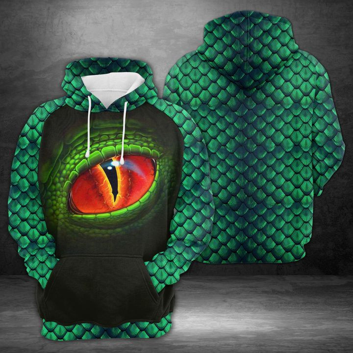 Dragon Eye 3D All Over Print Hoodie, Zip Hoodie