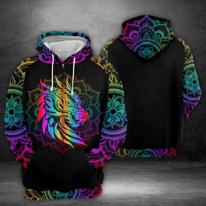 Dragon Head 3D All Over Print Hoodie, Zip Hoodie