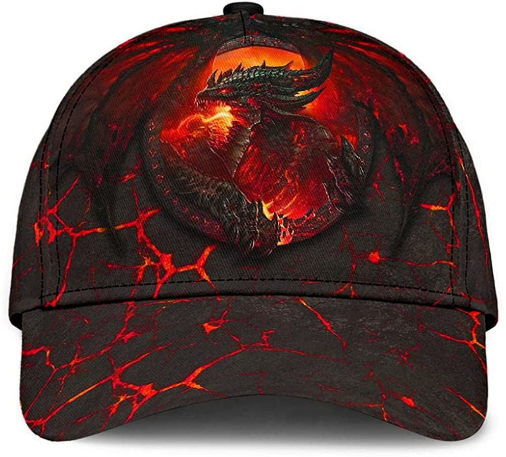 Dragon King Attractive Style Classic Cap Trucker Hats Custom Hats Gifts For Men & Women